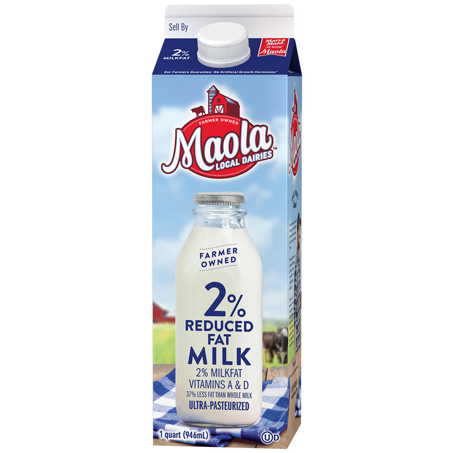 2% Reduced Fat Milk | Products | Maola
